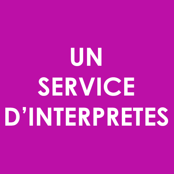 Un service d’interprètes